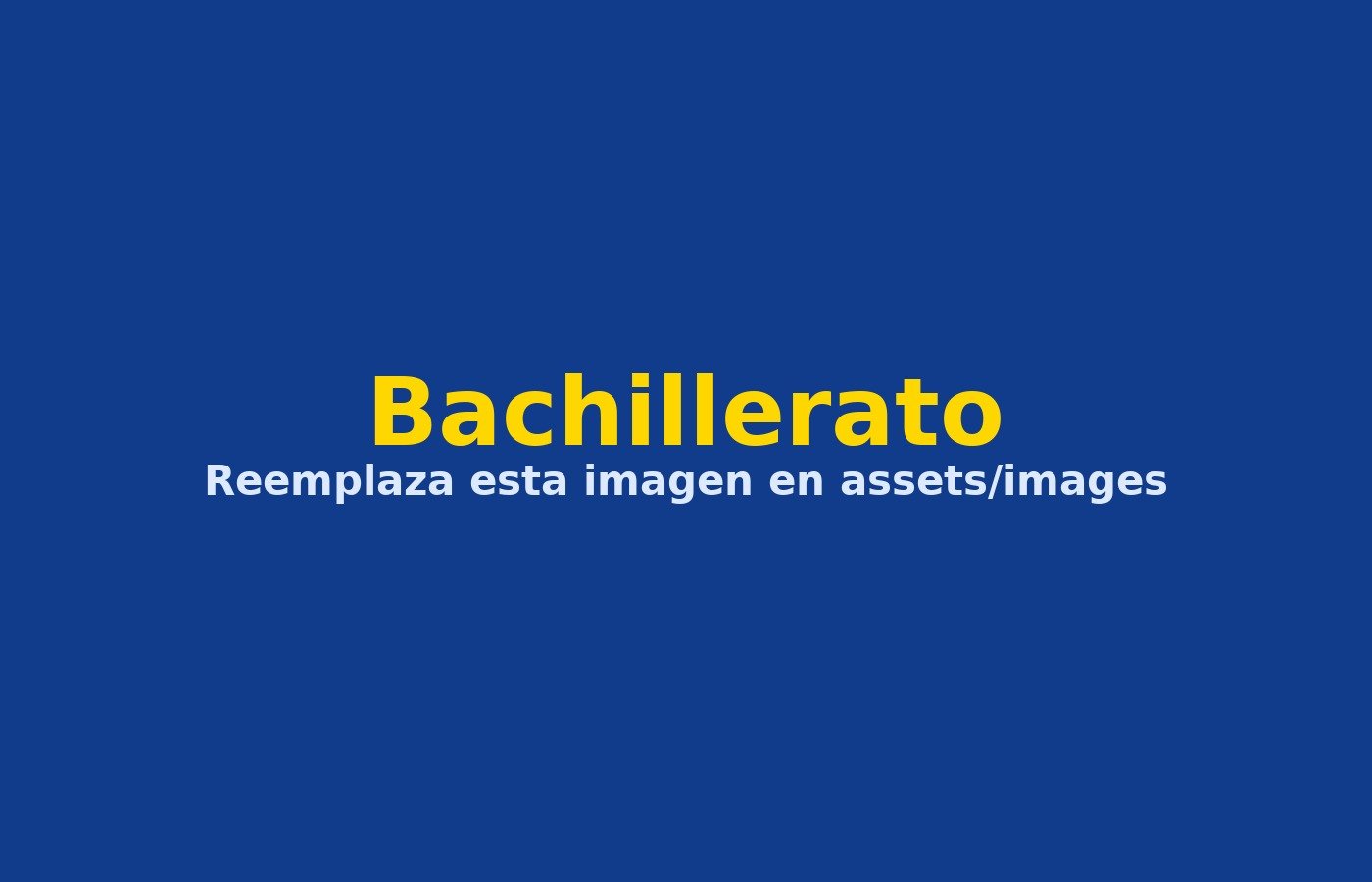 Bachillerato
