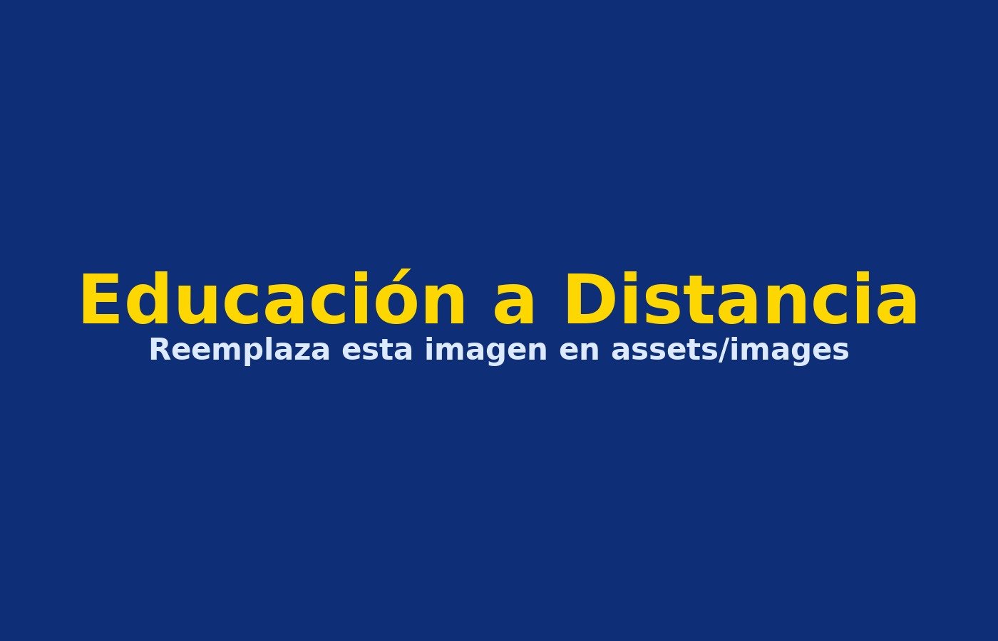 Educación a Distancia
